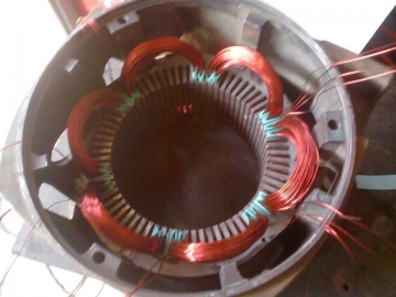 三相交流電機(jī)電樞受潮該怎么修理電機(jī)呢？