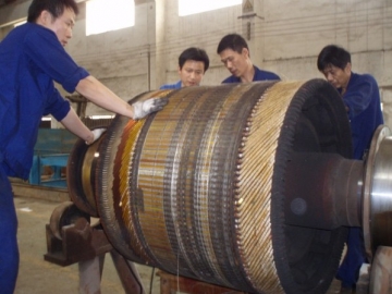 電動機(jī)轉(zhuǎn)速比額定轉(zhuǎn)速低的處理方法