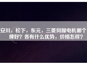 安川，松下，東元，三菱伺服電機(jī)哪個品牌好？各有什么優(yōu)勢，價格怎樣？